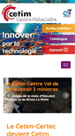 Mobile Screenshot of cetim-certec.com